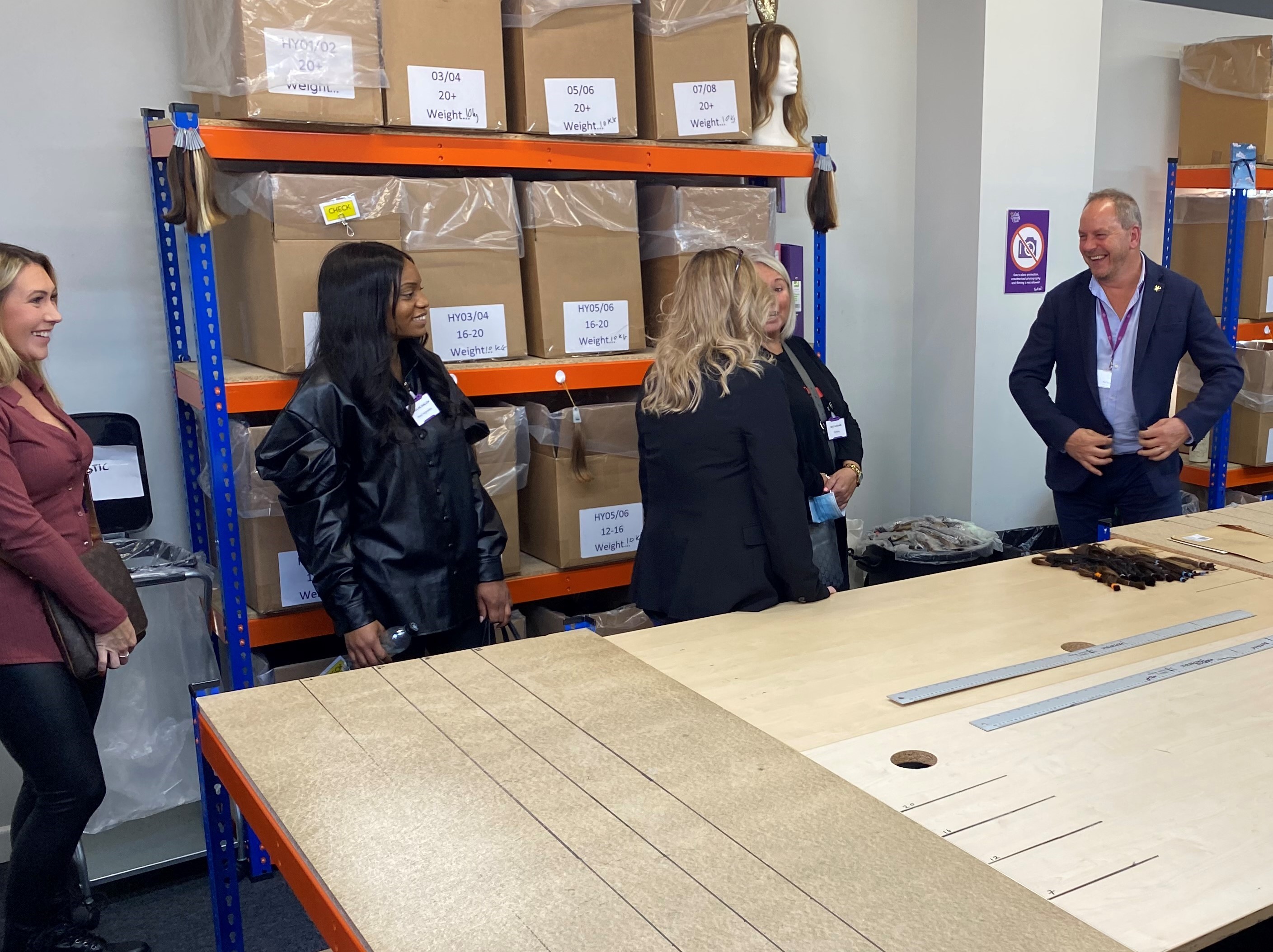 Wig experts thanked and praised at our open day
