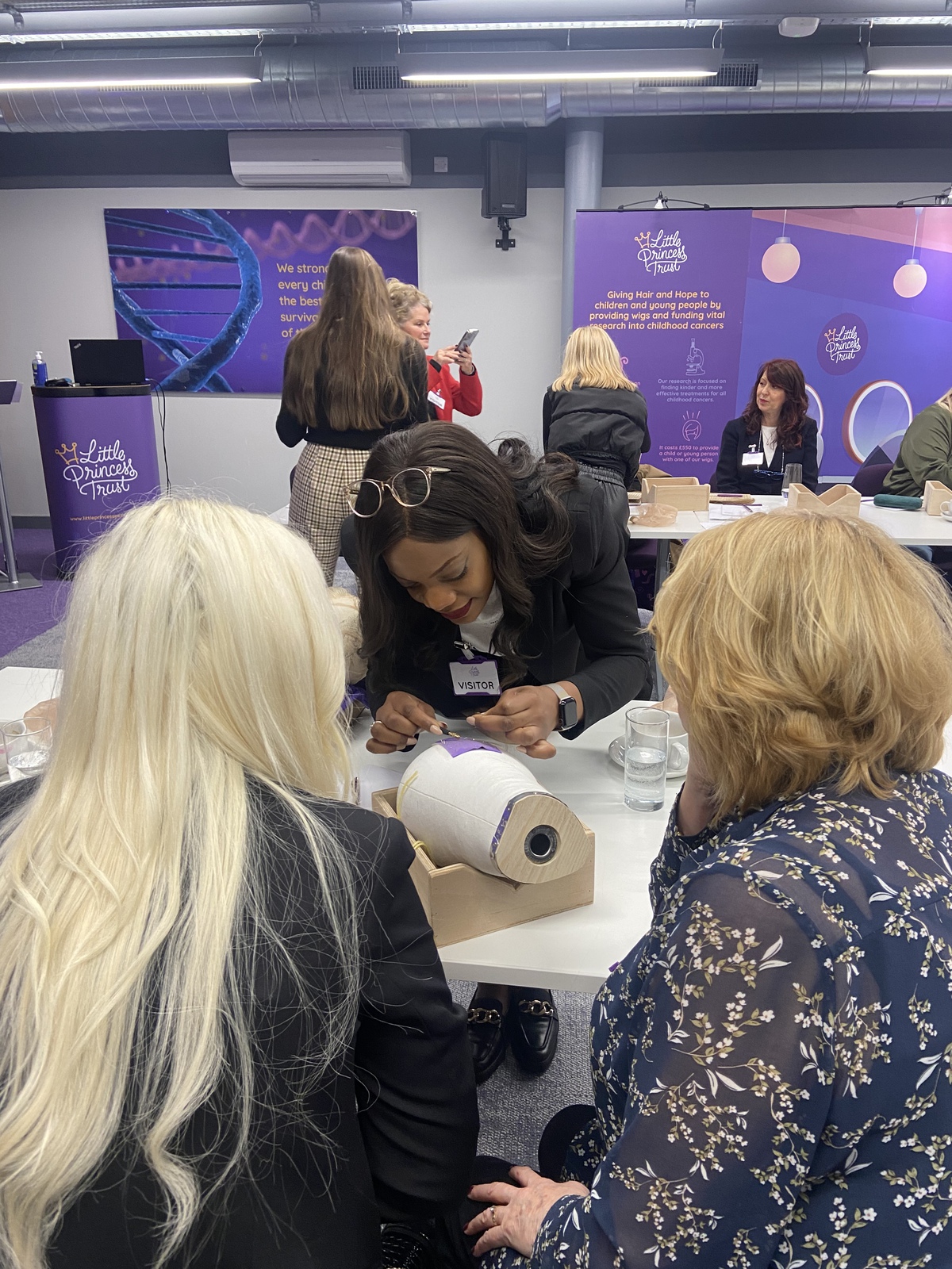 The Little Princess Trust Salon Workshop Day!