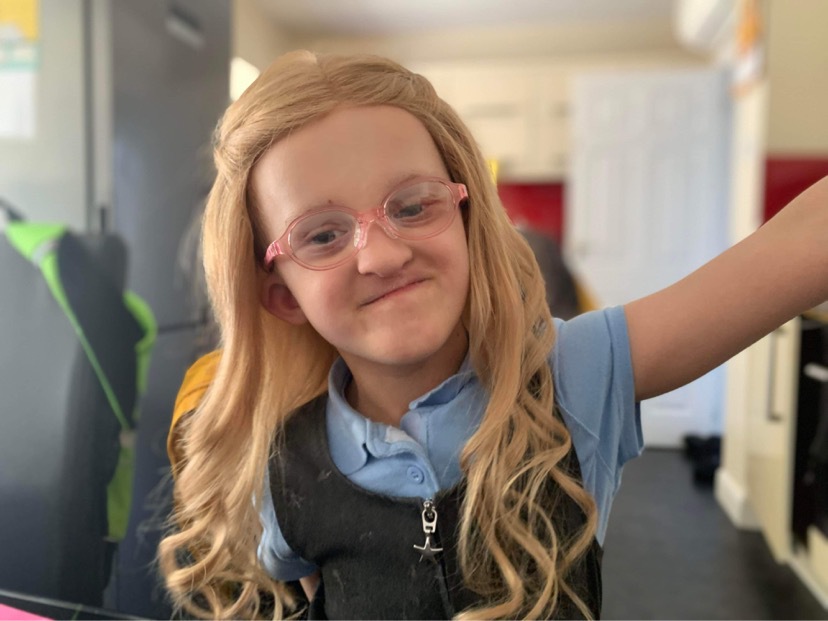Why this little girl's wigs are extra special