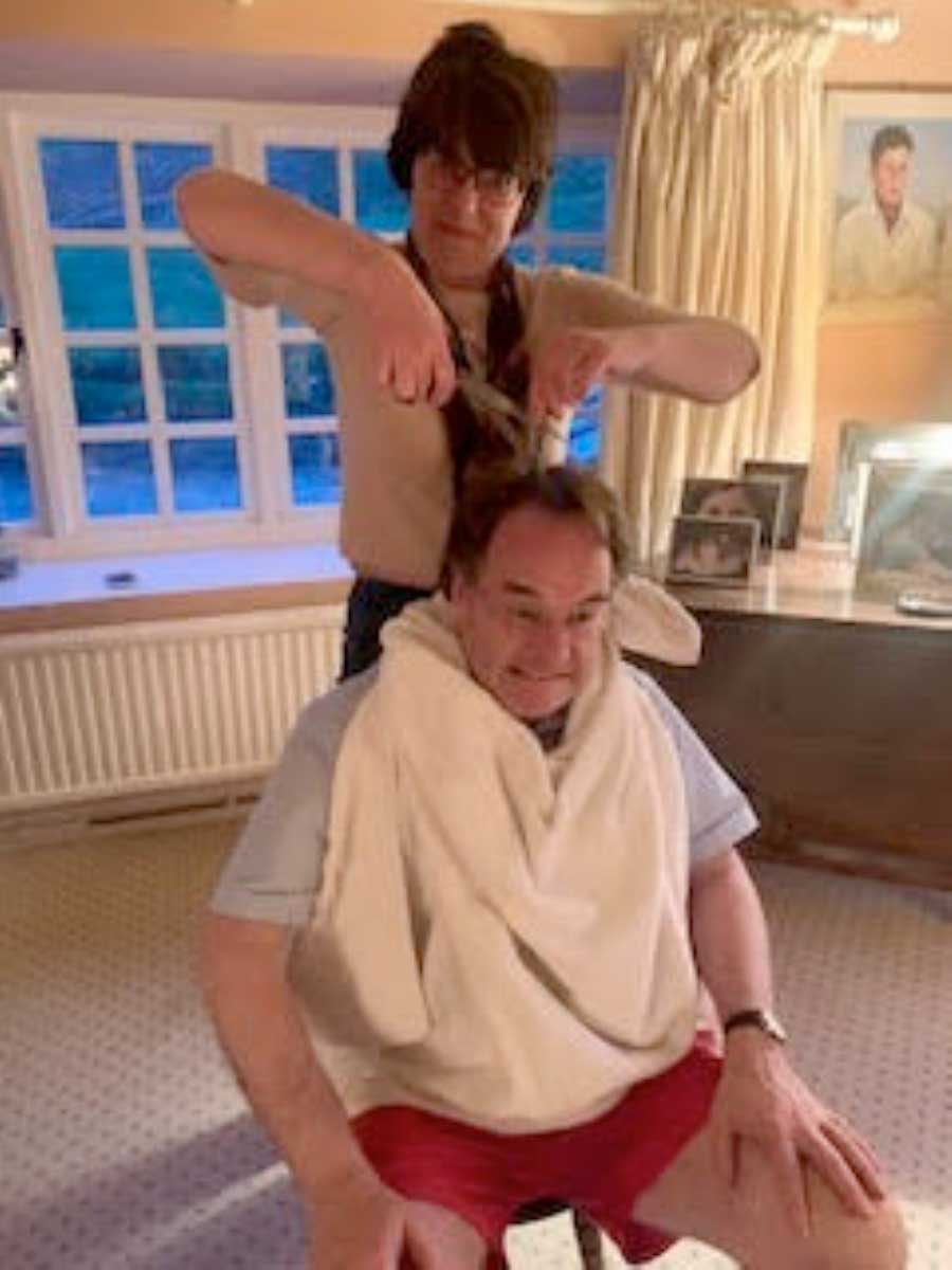 Quentin Letts succumbs to the kitchen scissors!