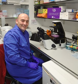 Dr Alexander Thompson wants to find out more about a very rare type of cancer called therapy-related leukaemia. 