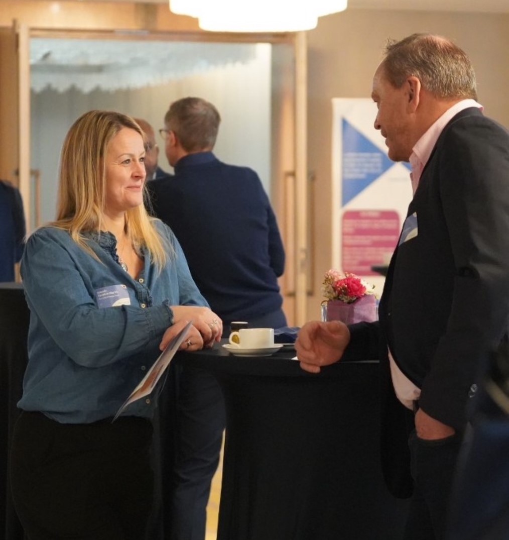 The Little Princess Trust's Phil Brace and Wendy Tarplee-Morris were at the Accelerate Annual Conference in Belgium.