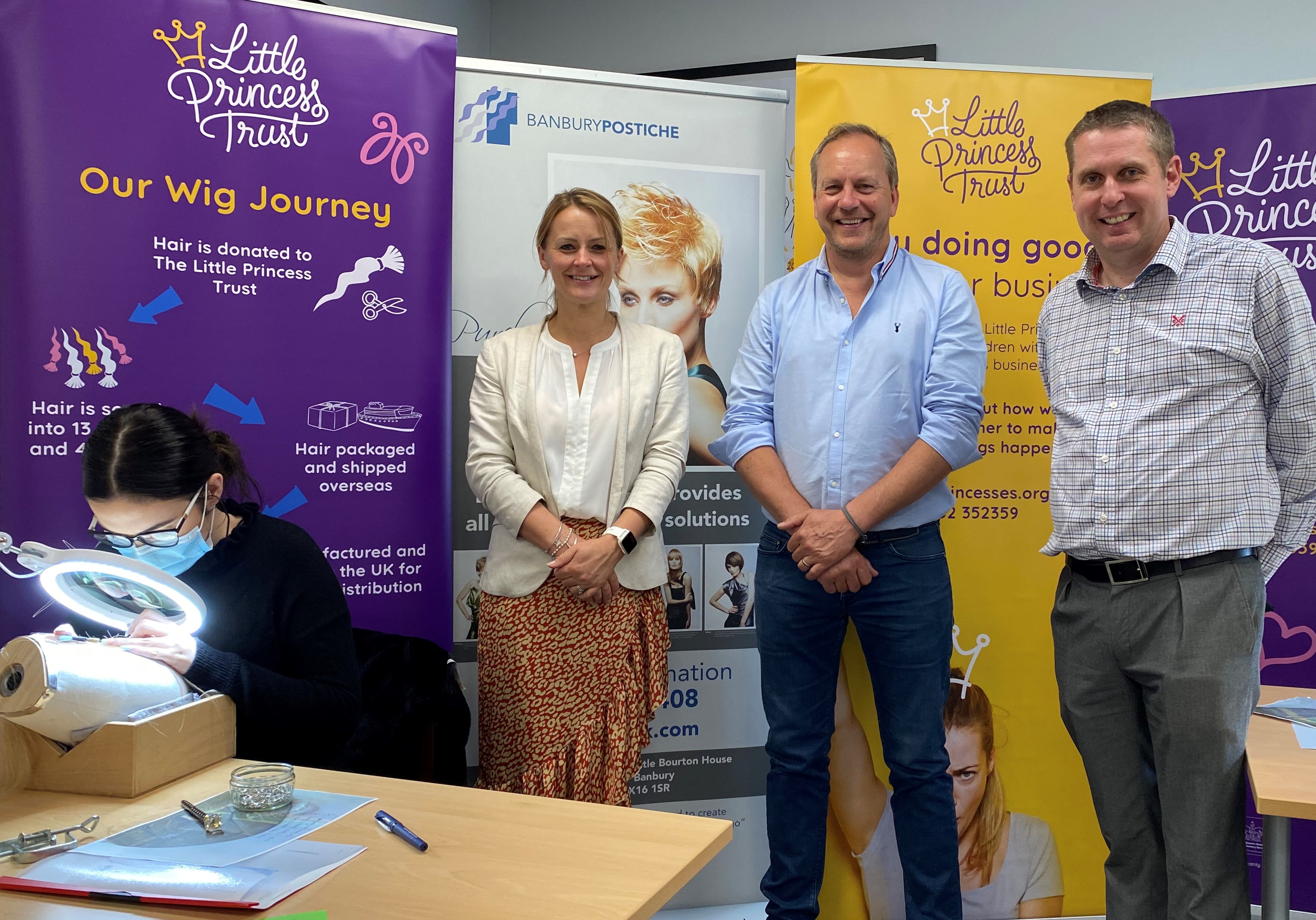 Wendy Tarplee-Morris and Phil Brace, from LPT, are delighted to be working with Nick Allen, from Banbury Postiche, on the new partnership.