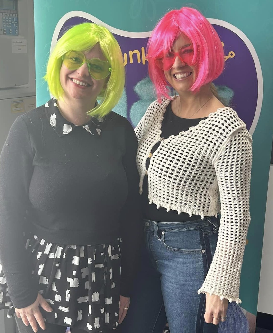 There was plenty of colour on show when Banbury Postiche held its Funky Hair Funday.