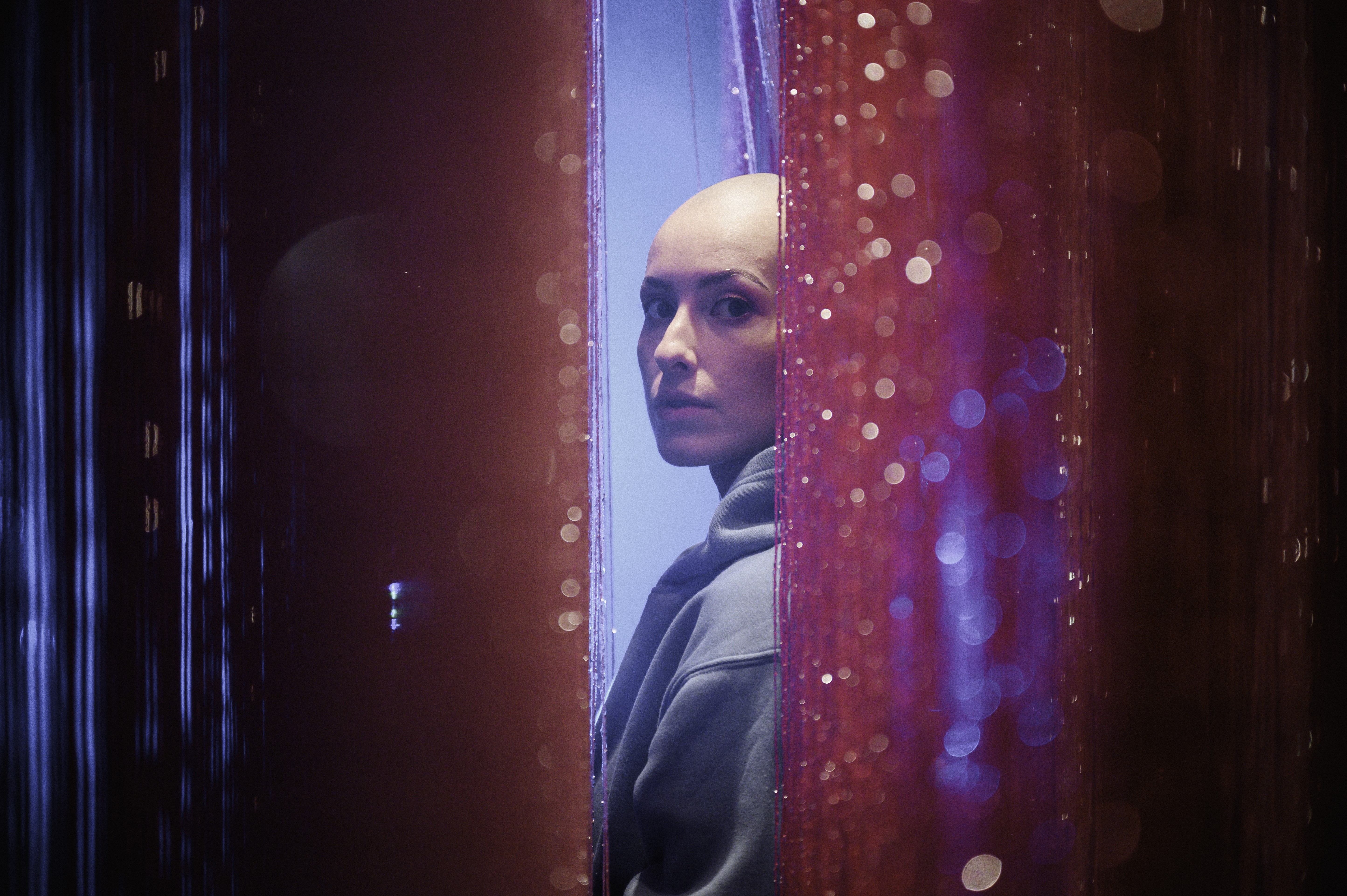 The play explores the experience of living with hair loss. Photo: Charlie Flint.