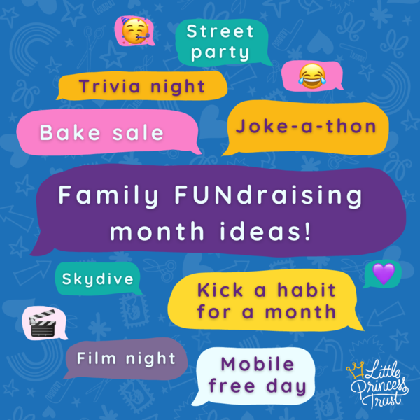 Family FUNdraising month ideas!