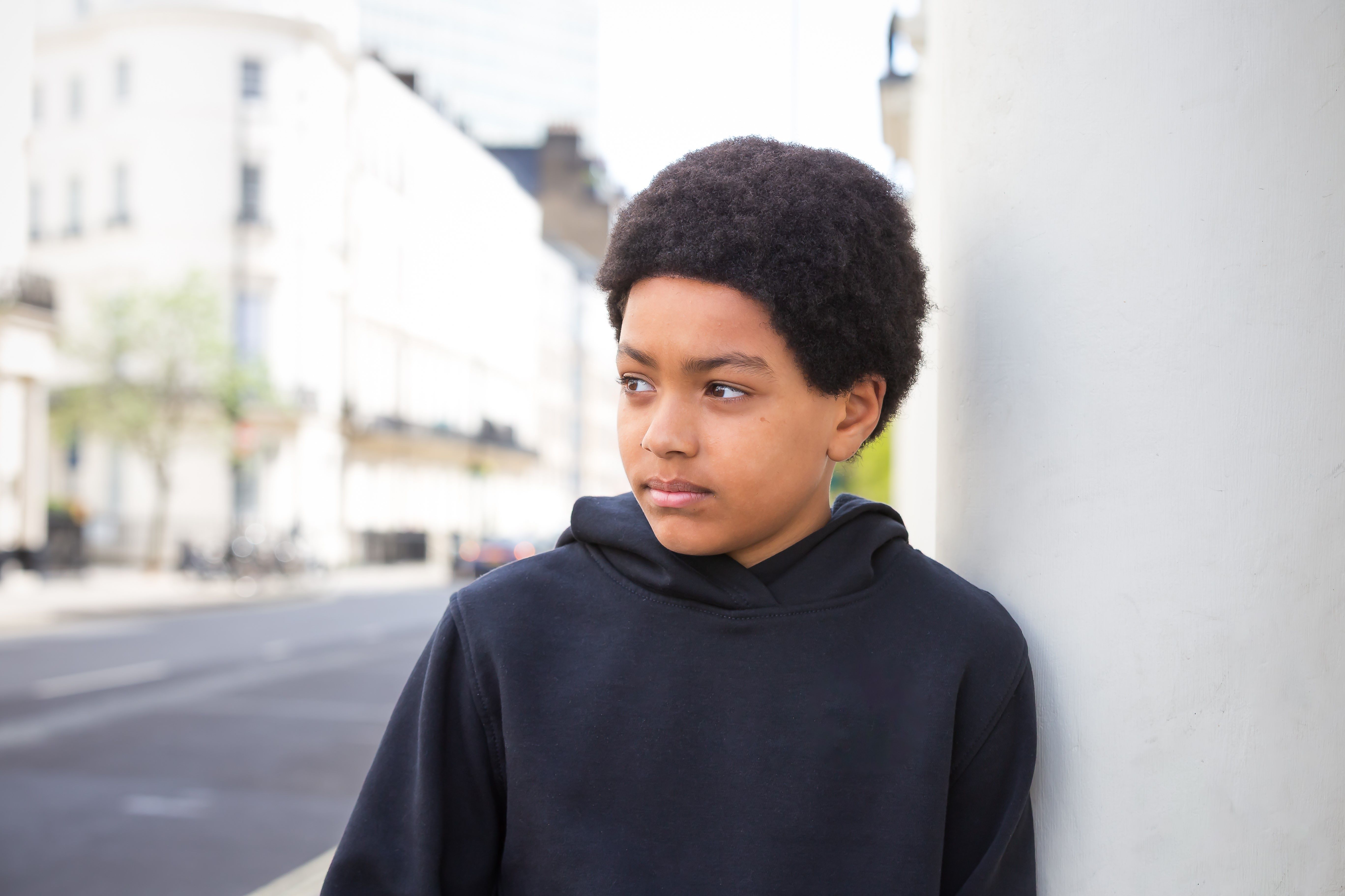 A model wears a wig made from Afro-textured hair donations. Photo: Gabriella Karney.