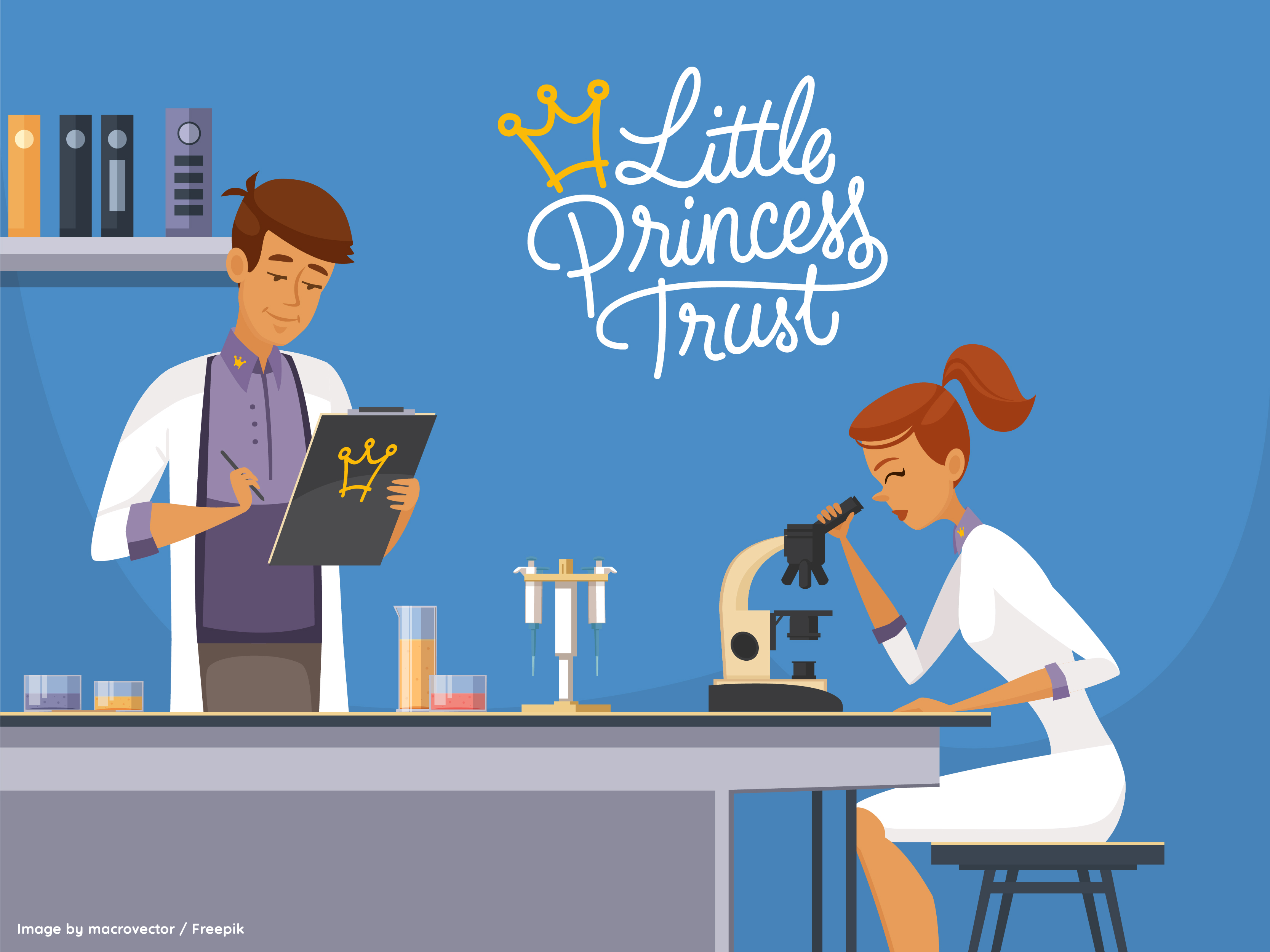 The Little Princess Trust funds research searching for kinder and more effective treatments for all childhood cancers.
