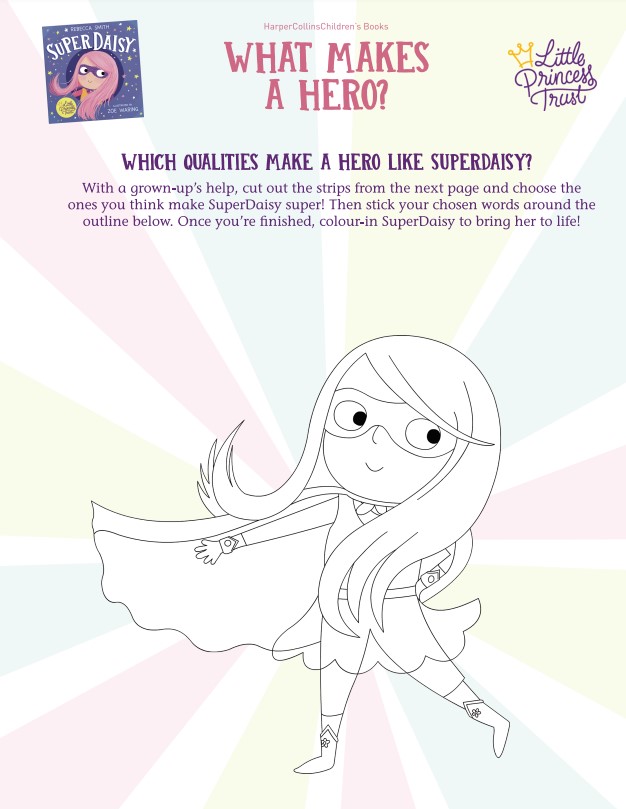 Tell us how you see SuperDaisy in our new competition with Harper Collins.
