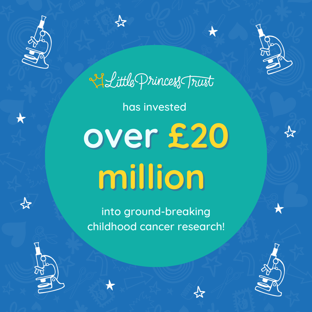 The Little Princess Trust is committed to funding childhood cancer research.