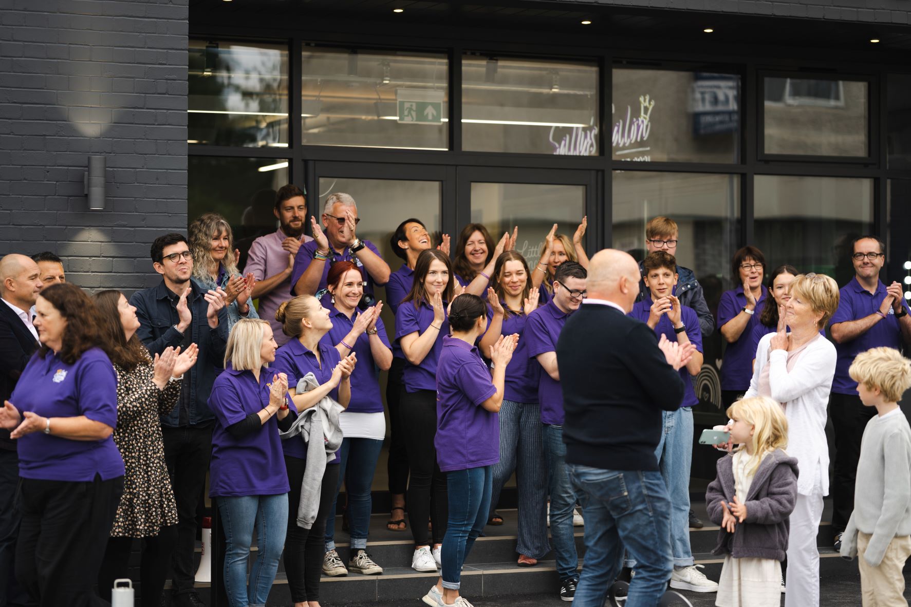 Our staff and supporters celebrate the opening of our new home.
