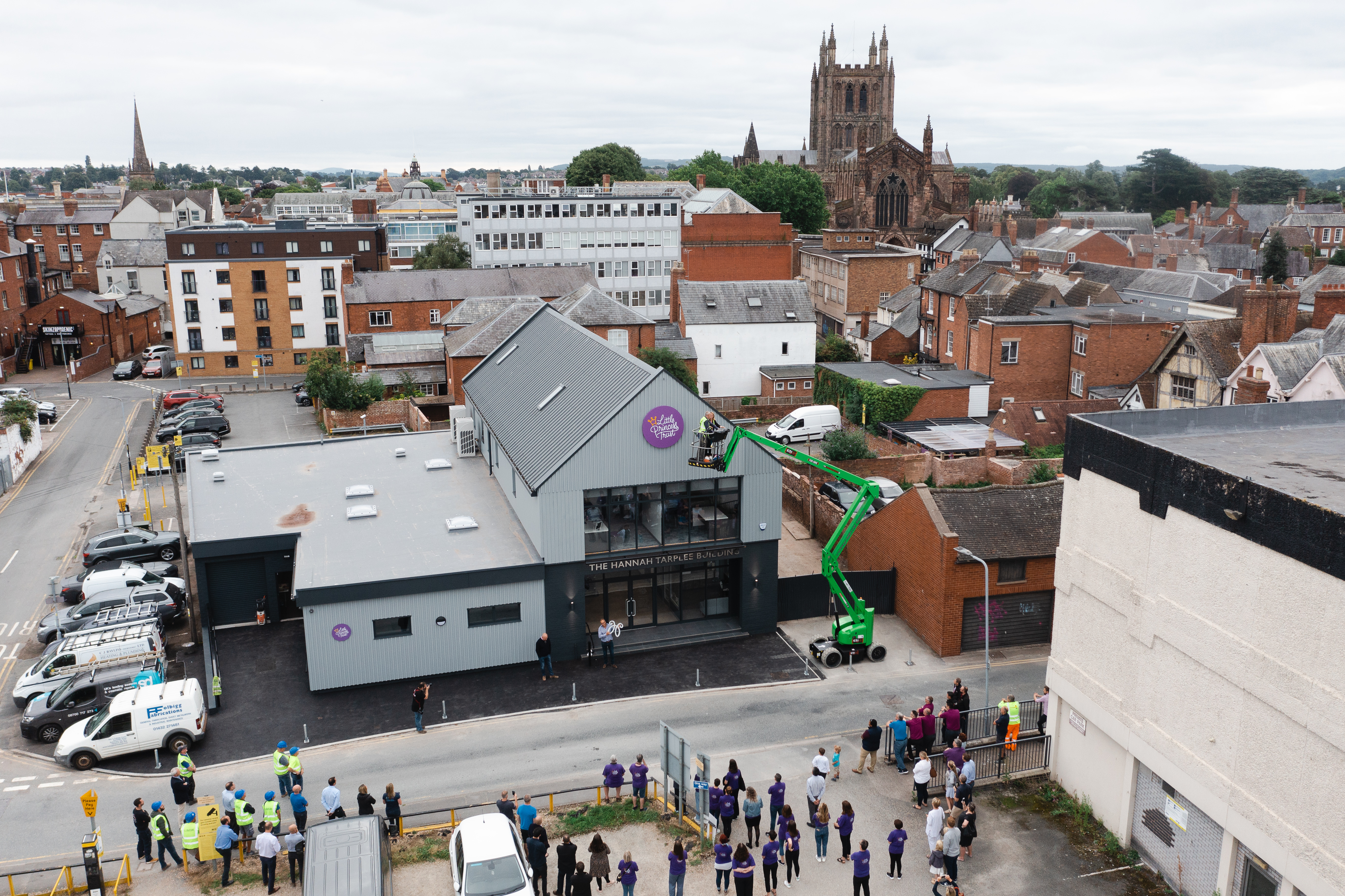 Our new home is in the heart of Hereford - the city where our charity was born.