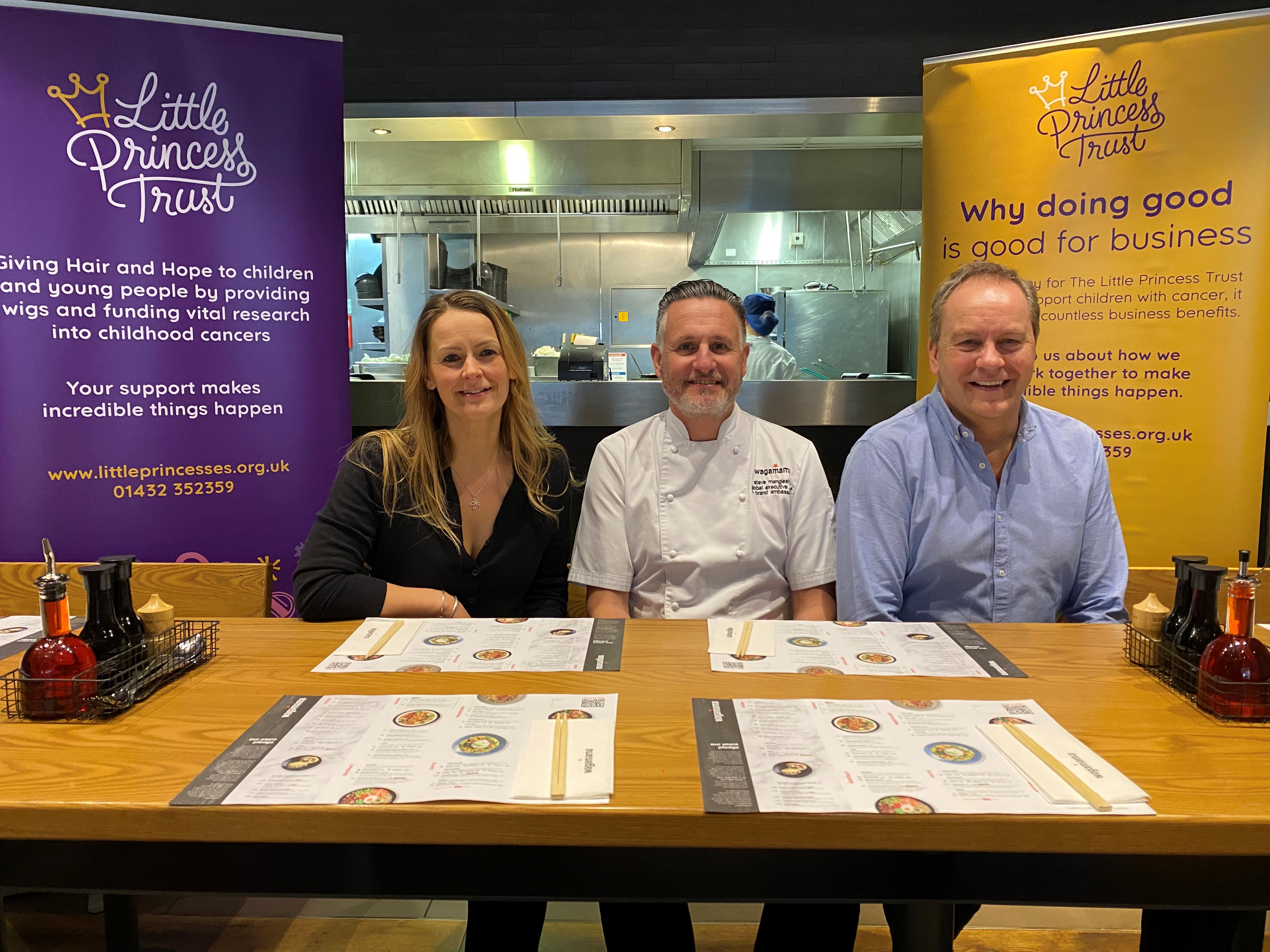 Looking forward to a new partnership are (l-r) Wendy Tarplee-Morris, Steve Mangleshot and Phil Brace.