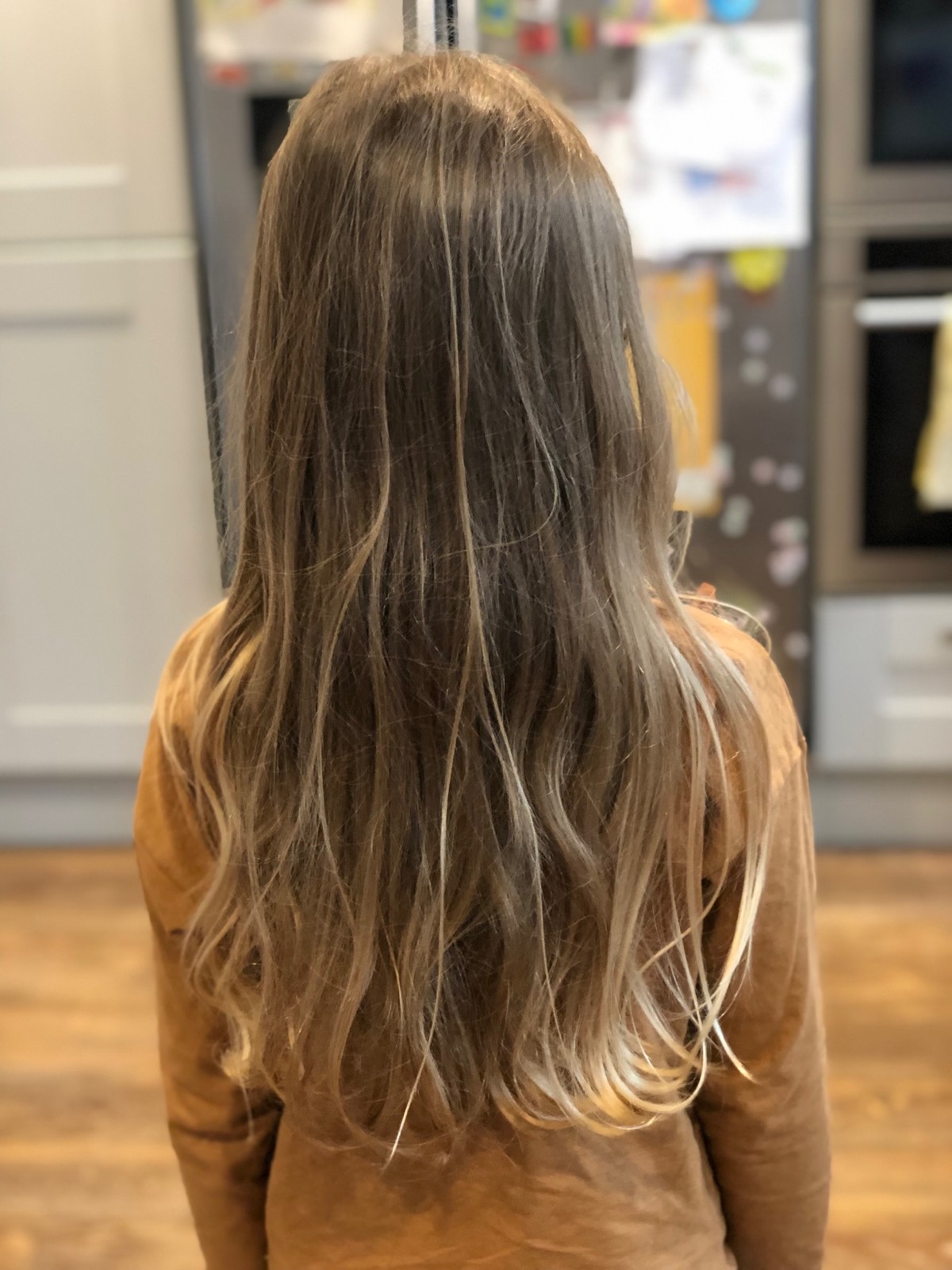 Isabelle’s big hair cut